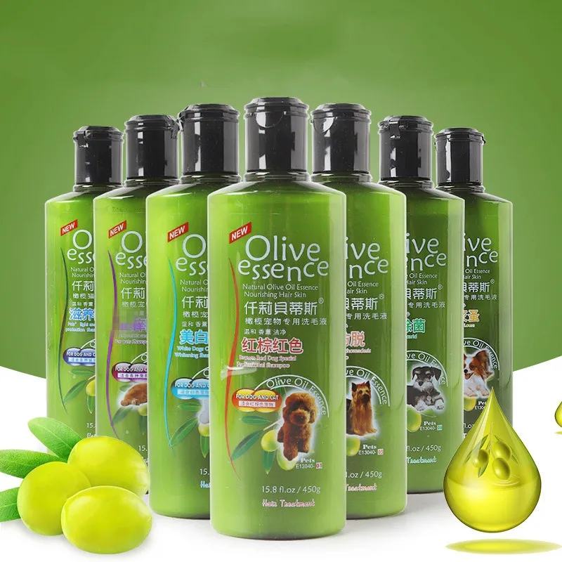 Olive Essence Insecticidal anti acarid Dog Shampoo 450g