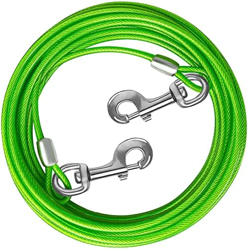 Hartz Tie Out Cable for Dogs up to 100lbs - 20ft
