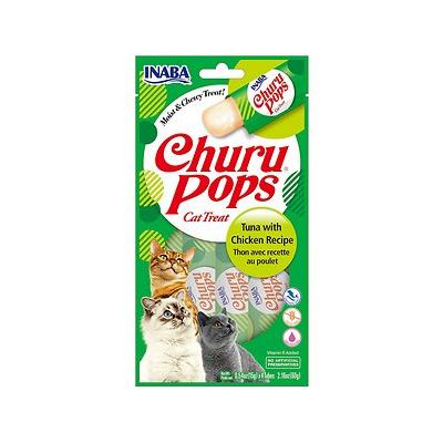 Inaba Churu Pops Cat Treat Tuna with Chicken Recipe 60g