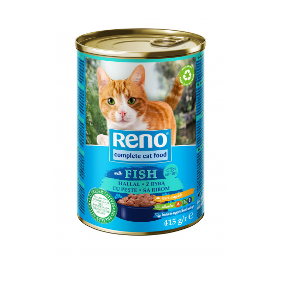 reno Cat Wet Food 415g - fish