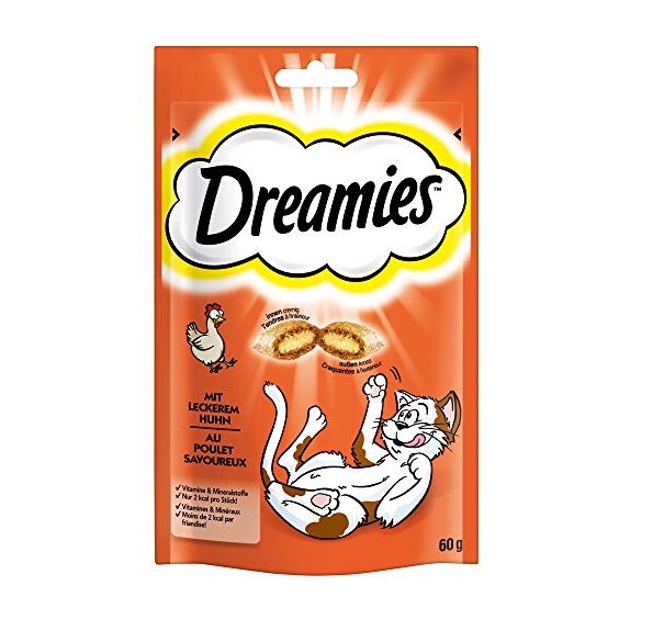 Dreamies Cat Treat with Chicken 60G