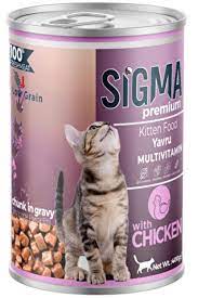 Sigma Premium Kitten Chicken Canned Cat Food - 400 g