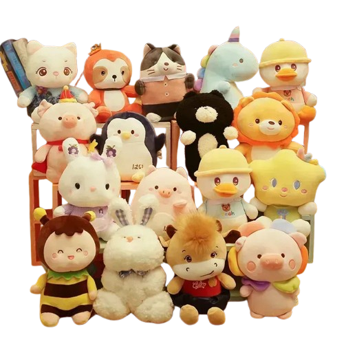 Variety of Cotton Toys for Cats and Dogs