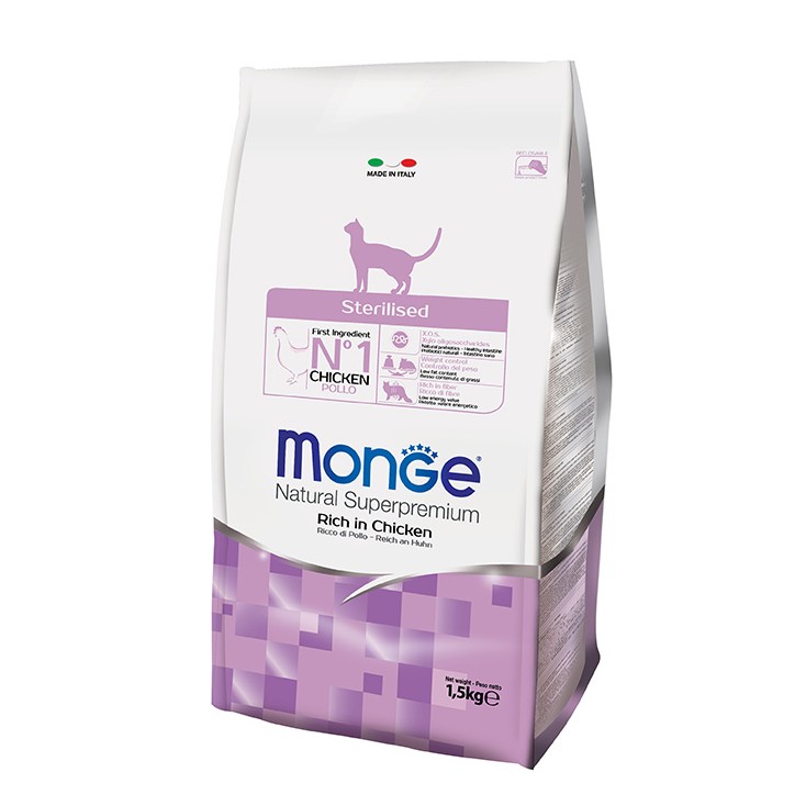 Monge Sterilized Chicken - 1.5 kg