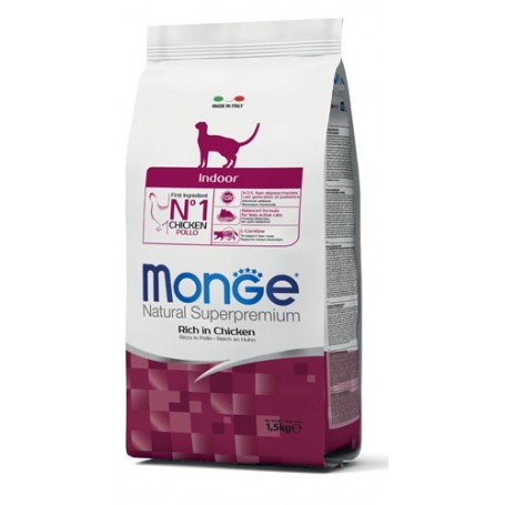 MONGE Indoor Rich in Chicken - 1.5 kg