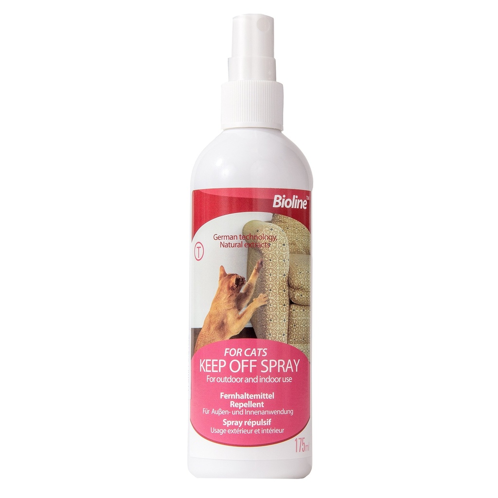 Bioline Keep Off Spray for Cats - 175 ml