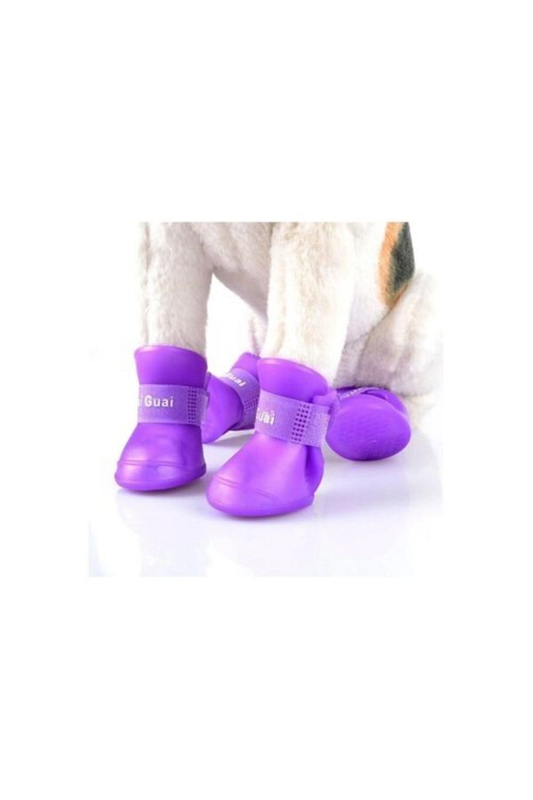 حذاء سيليكون للقطط حجم وسط