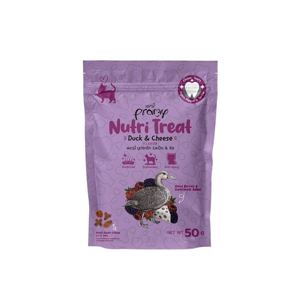 Pramy Nutra Treat Cat Treat Duck And Cheese 50g