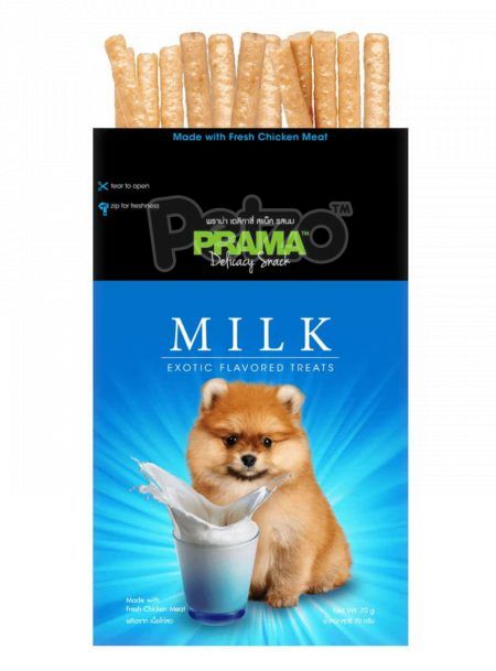 وجبة خفيفة لذيذة من براما بنكهة حليب هوكايدو 70 غرام