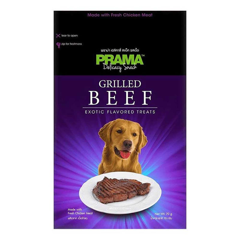 Prama Dog Treat Grilled Beef 70g