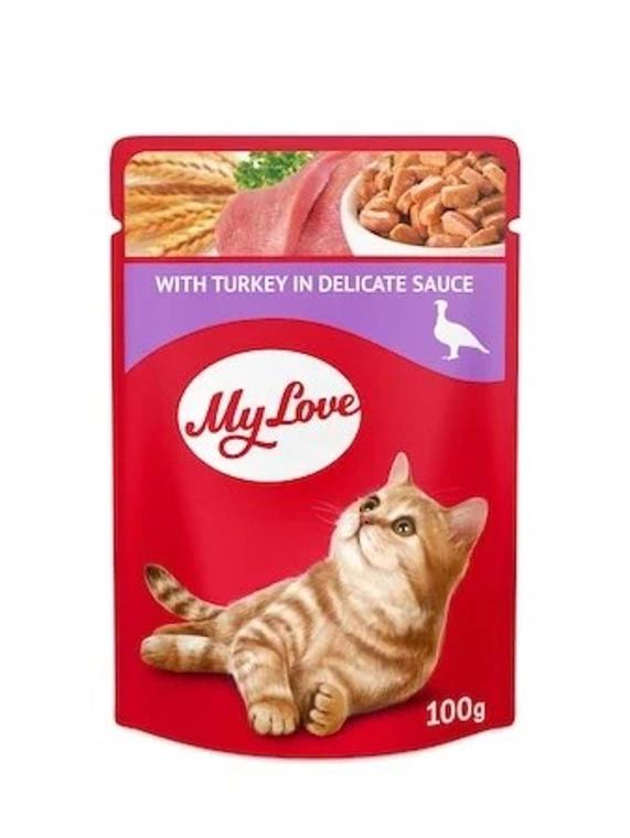 My Love Turkey Wet cat Food 100g