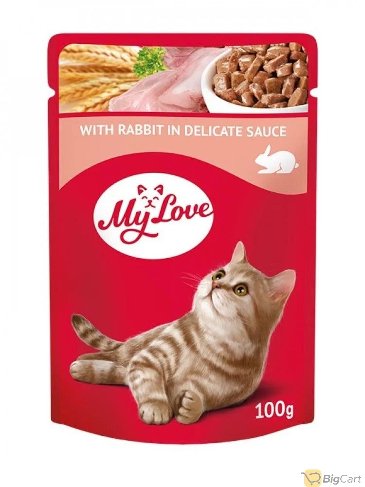 My Love Rabbit & Jelly Wet Cat Food 100g