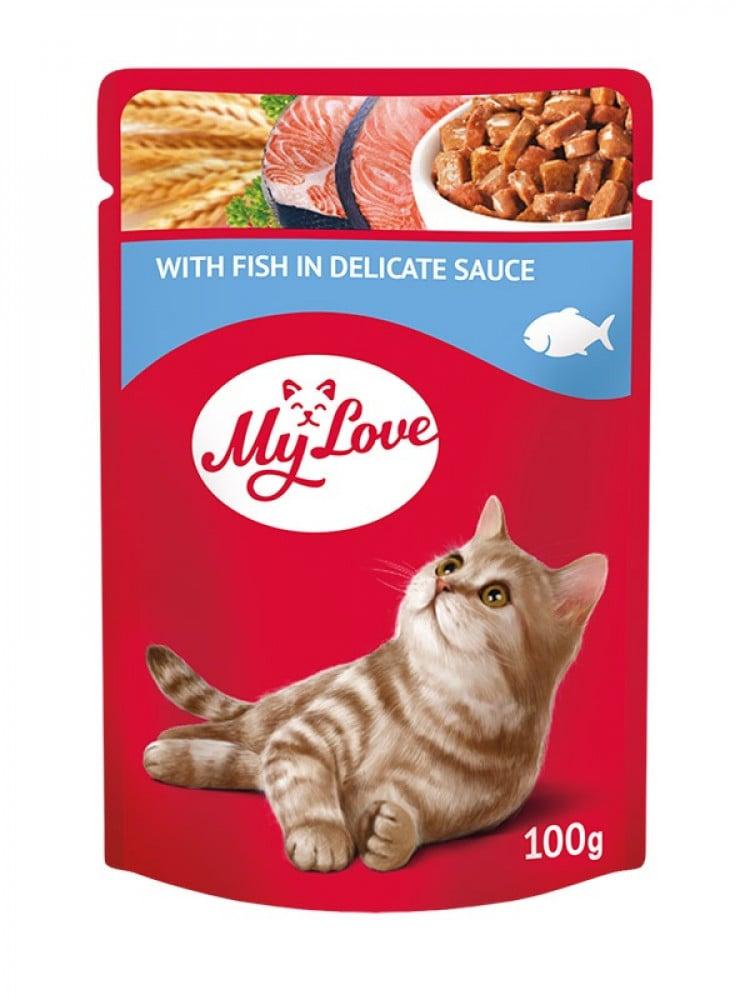 My Love Fish in Jelly Wet Cat Food 100g