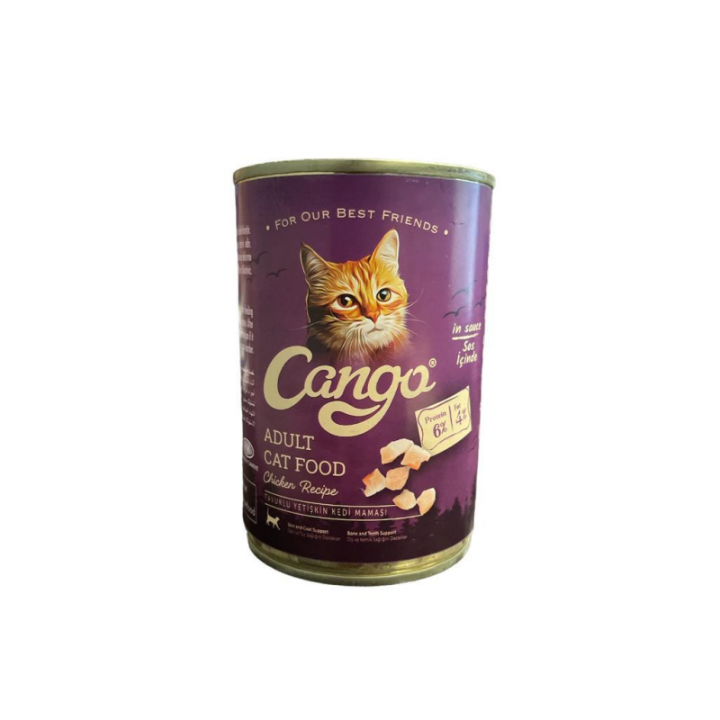 CANGO Wet Adult Cat Food Chicken - 415 g