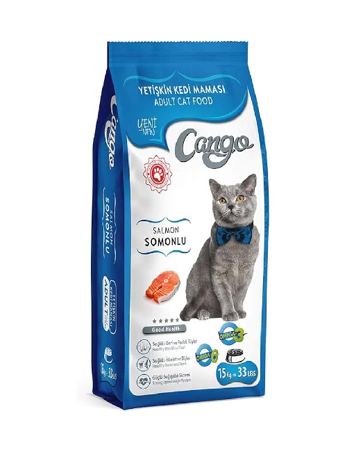 Cango Adult Cat Food with Salmon, 15 Kg 