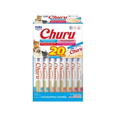 Inaba Churu Tuna & Seafood Variety Treats for Cats 20×14 g