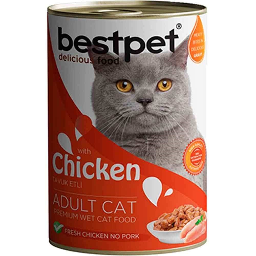 Bestpet Wet Cat Food with Chicken 400g