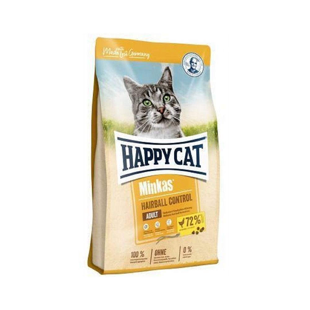 Happy Cat Minkas Hairball Control (Poultry) - 1.5 kg
