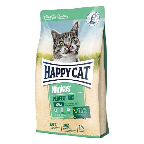 Happy Cat Dry Food Perfect Mix (Chicken - Fish - Lamb) - 1.5 kg