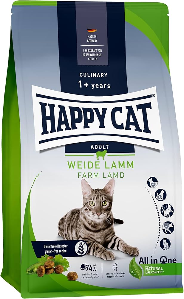Happy Cat Sterilised Weide Lamm - 1.3 kg