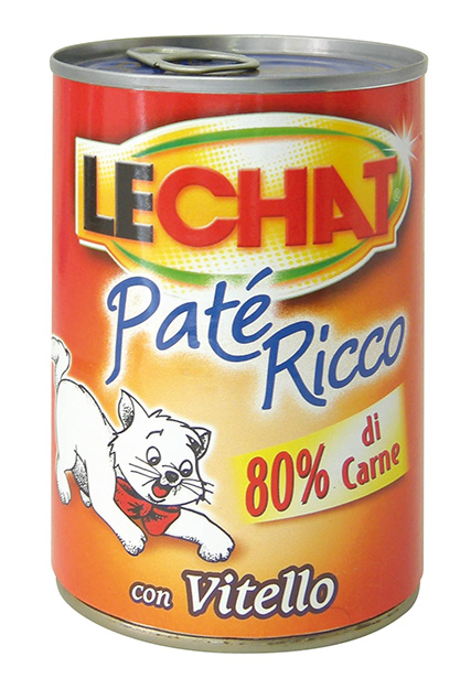 Lechat Cat Wet Food Pate Veal 400g
