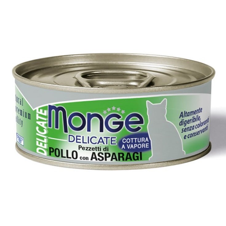 Monge Kitten Wet Food 80g - delicate chicken with spinch