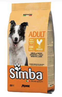 Simba Dog Dry Food With Chicken 20kg
