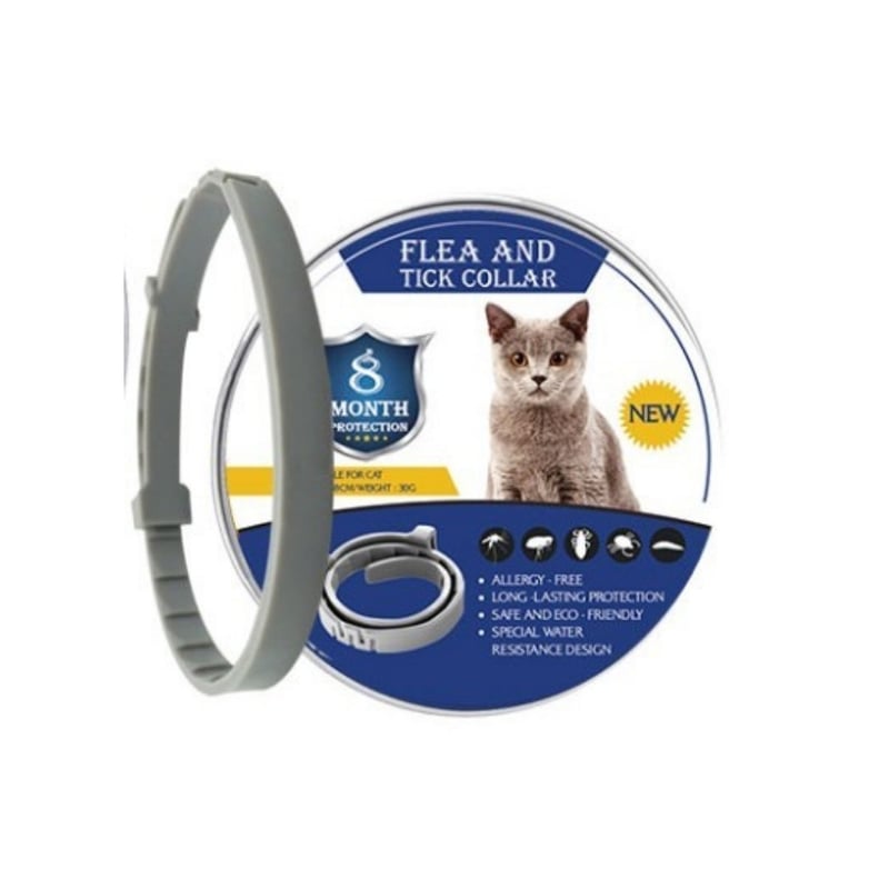 طوق مضاد للطفيليات للقطط (2 قطعة)