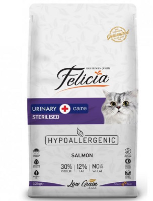 Felicia Cat Dry Food Sterilised Salmon 2kg