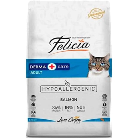 Felicia Cat Dry Food 2kg - derma care