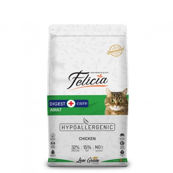 Felicia Low Grain Adult Chicken Cat Food 2 Kg