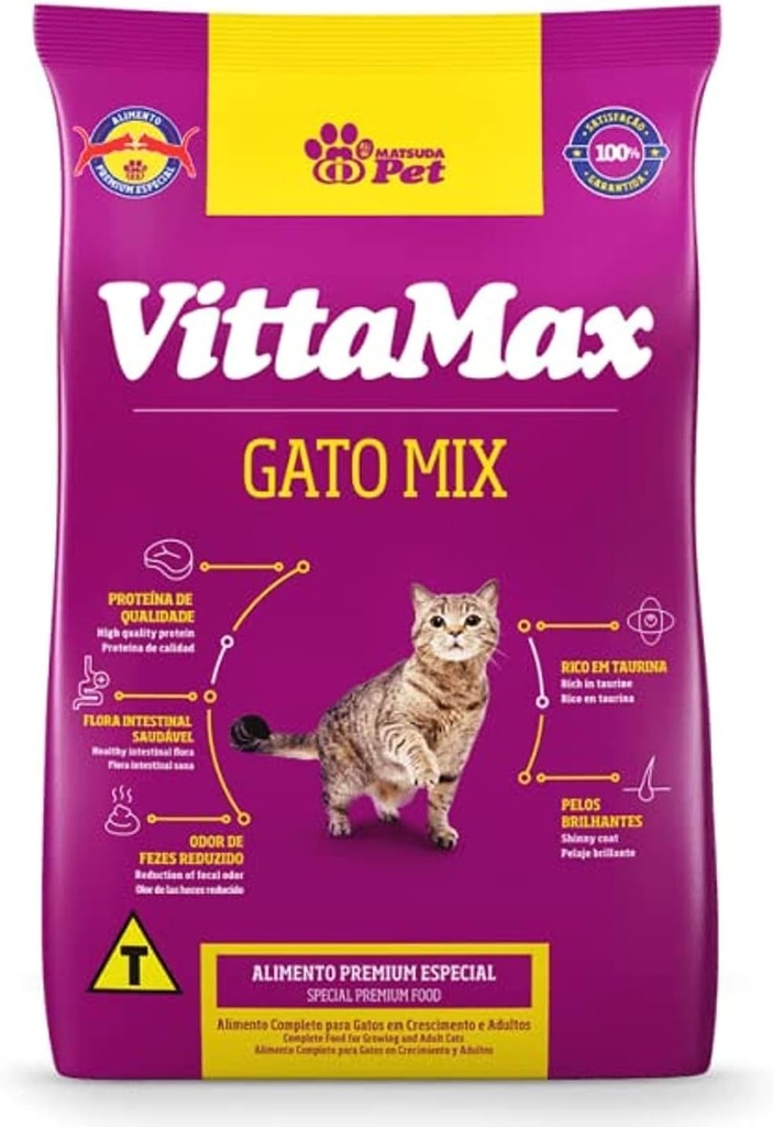 VittaMax Cat Dry Food Gato Mix For Adult Cats 25kg