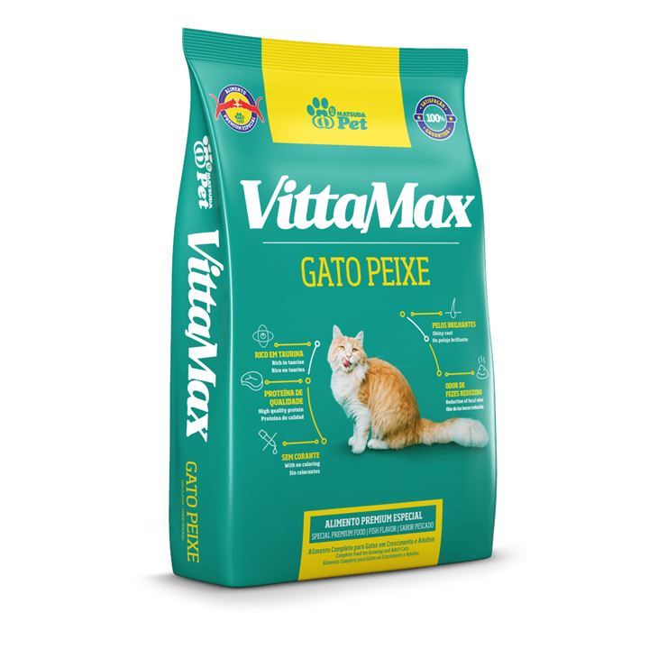VittaMax Cat Food with Fish Flavor 25 kg