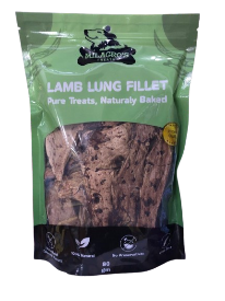 Milagros Dog Treat Lamb Lung Fillets Chips 80g