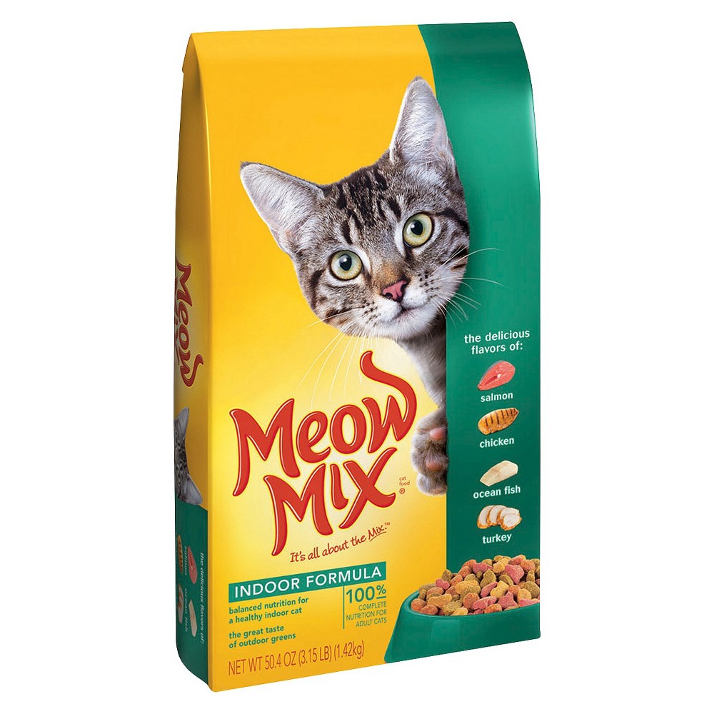 Meow Mix Cat Dry Food Indoor Health 1.43kg