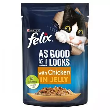 Felix Cat Wet Food 85g - chicken and jelly
