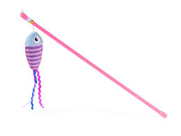 Cat play stick
