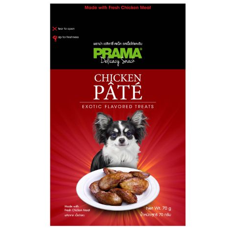 Prama Dog Treat Chicken Pate 70g