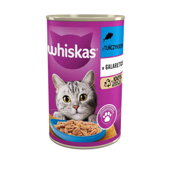 ويسكاس طعام رطب للقطط بنكهة اللحم 400 غرام