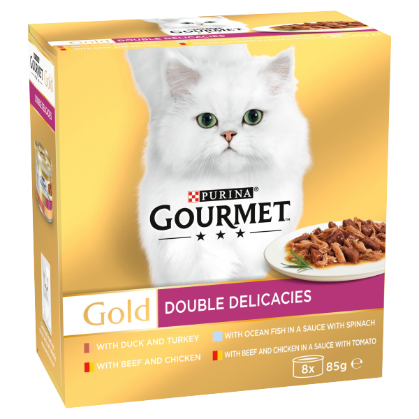 Gourmet Gold Double Delicacies (8 x 85g) (680g)