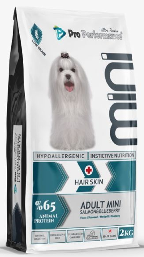 PRO PERF. ADULT MINI DOG SALMON & BLUEBERRY - 2kg