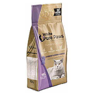 White Pure Paws Litter Lavender Scent 10L