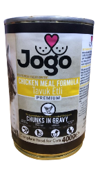 جوجو طعام رطب للقطط بتركيبة الدجاج 400 جرام 