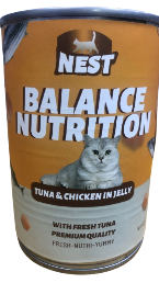 Nest Cat Wet Food 400g - tuna and chicken