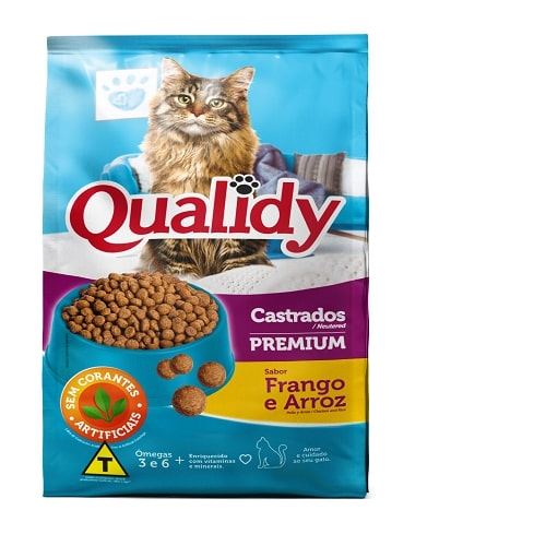 Qualidy Adult Cat Food Meat Flavor 10.1 Kg