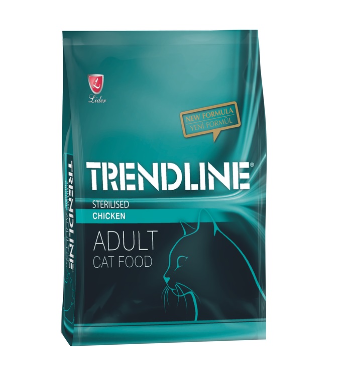 Trendline Cat Dry Food 1kg - sterilised.