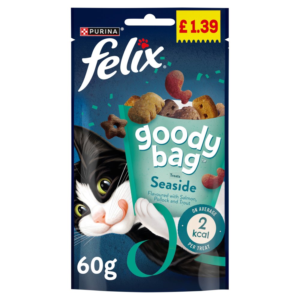 Felix Party Mix Ocean Mix Cat Treats - 60g