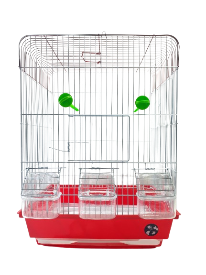 Tri-Feeder Breeding Bird Cage