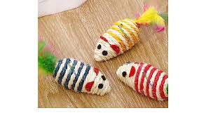 Cat Toy with Colorful Tails 