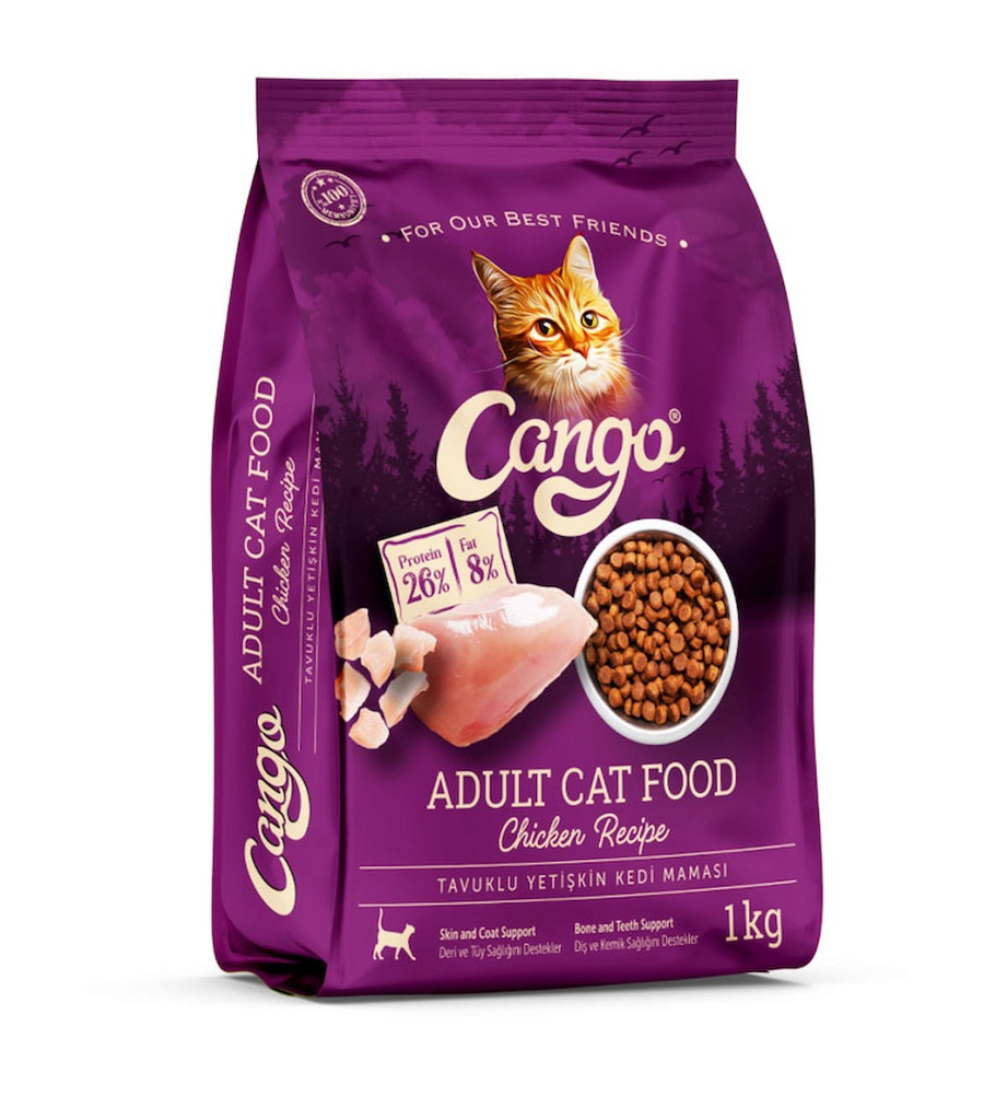 Cango Adult Cat Food Chicken Meat, 1 kg